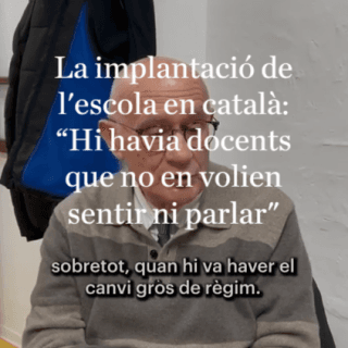 La implantació de l'escola en català a Mallorca: "Hi havia docents que no en volien sentir ni parlar"
