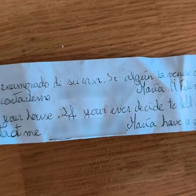 "M’he enamorat de ca seva": l’engany immobiliari de les notes que inunden les bústies de Palma